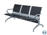 Customer Waiting Chair 3 in 1 Customized with leather seat