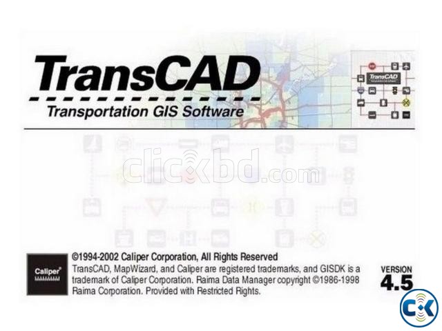 Transcad Transport 4.5 - Virtual Machine Software large image 0