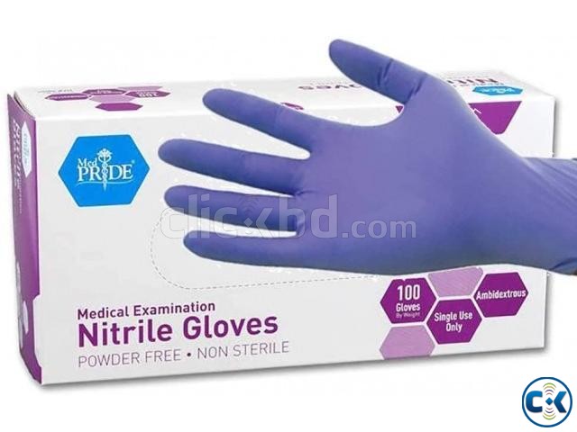 Disposable Nitrile Gloves CE large image 0