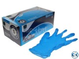 Disposable Blue Long Nitrile Examination Gloves