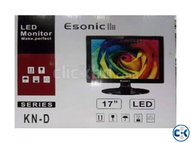 ESONIC ES1701 17 Square LED Monitor large image 0