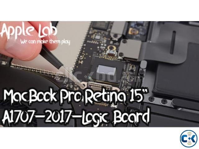 Macbook Air 13 A1466 2017 Logic Board water damage Repair large image 0