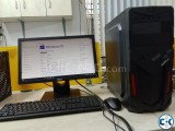 7th Gen Desktop with Dell 19 LED New Condition in Uttara