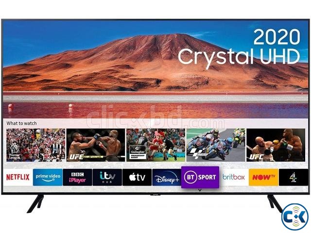 Samsang 55 Inch TU7000 Crystal UHD 4K HDR Smart TV 2020 large image 0