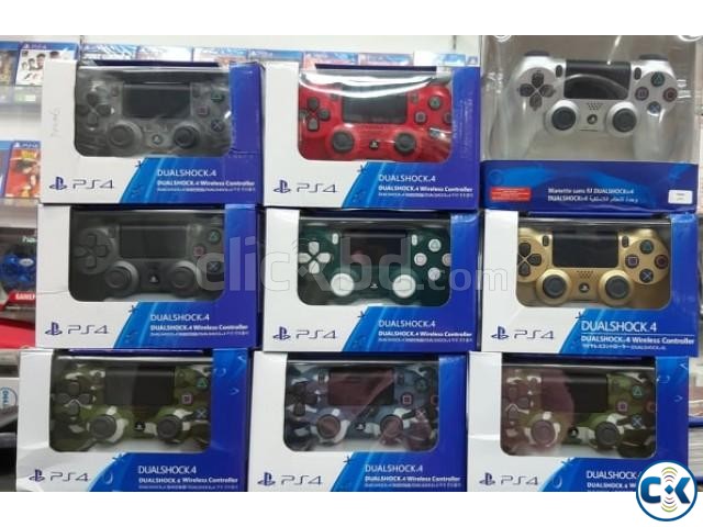 PS4 brand new color controller available with home delivery large image 0