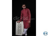 Eid Stylish Cotton Semi Long Panjabi for Men