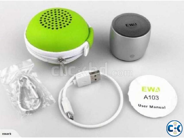 EWA A103 Super Mini Wireless Bluetooth Portable Speaker large image 0