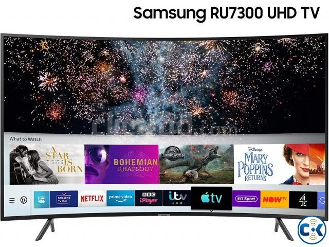 Samsung 55 Inch RU7300 HDR 4K UHD Curved LED TV large image 0