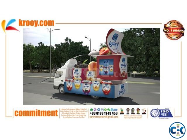 Car Branding Companies Delivery Van Mockup Car Brand | ClickBD large image 0