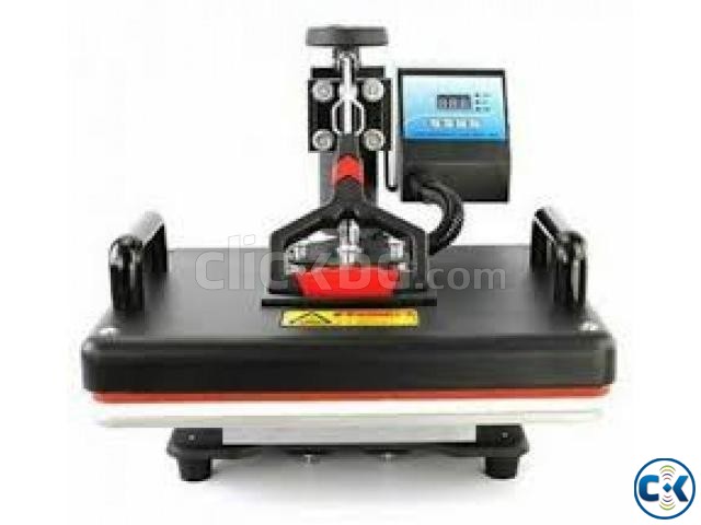 Combo all in one heat press machine large image 0