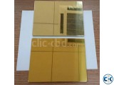 Golden Mirror Aluminium composite panel