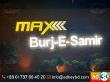 LED Sign Acrylic Top Letter Laser Cutting LED Light Sign