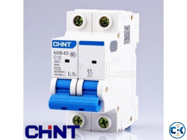 Chint Miniature Circuit Breaker MCB GNX-63 2P C10 6KA large image 0