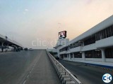 LED BILLBOARD DHAKA INTERNATIONAL AIRPORT