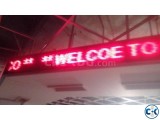 LED sign board scrolling video screen display p3 p6 p10