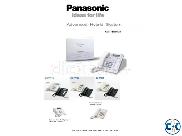 Panasonic KX-TES824 8-Line Apartment Intercom PABX System large image 0