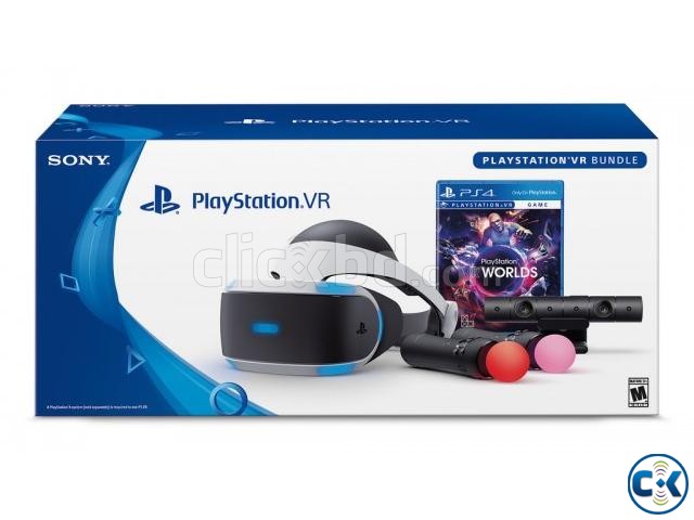 Playstation VR complete set with 2 titles large image 0