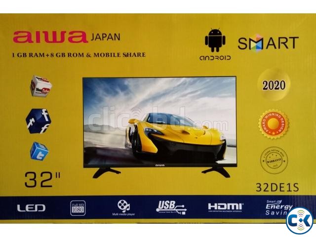 AIWA 32 Smart LED TV 1GB RAM 8GB ROM  large image 0