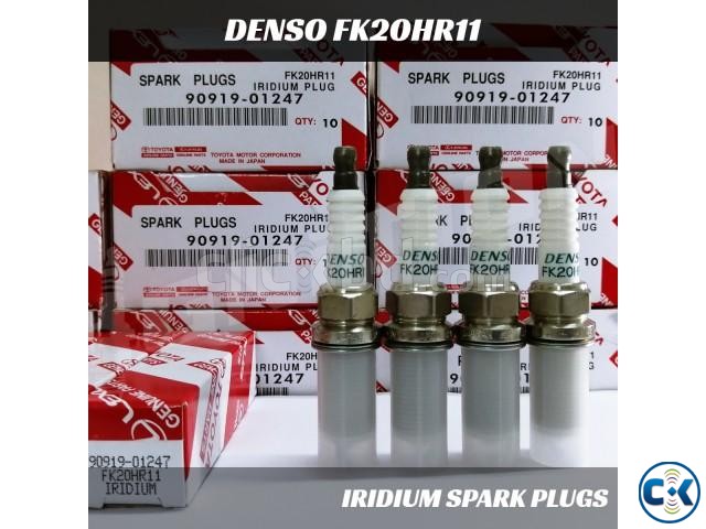 Denso 90919-01247 FK20HR11 Iridium Spark Plug 4pcs For Toy large image 0