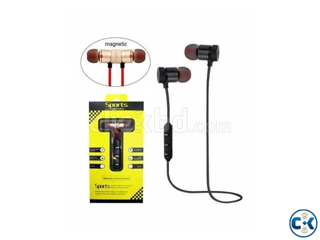 Metal Magnetic Sports Bluetooth Headset-Sweat Proof -Stereo large image 0