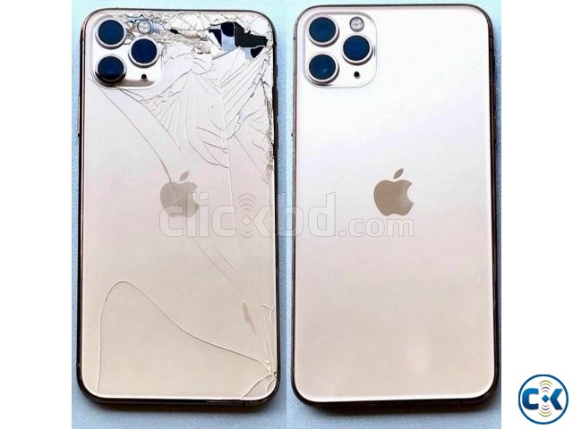 iPhone 11 Pro Pro Max Cracked Back Glass Repair Service large image 0
