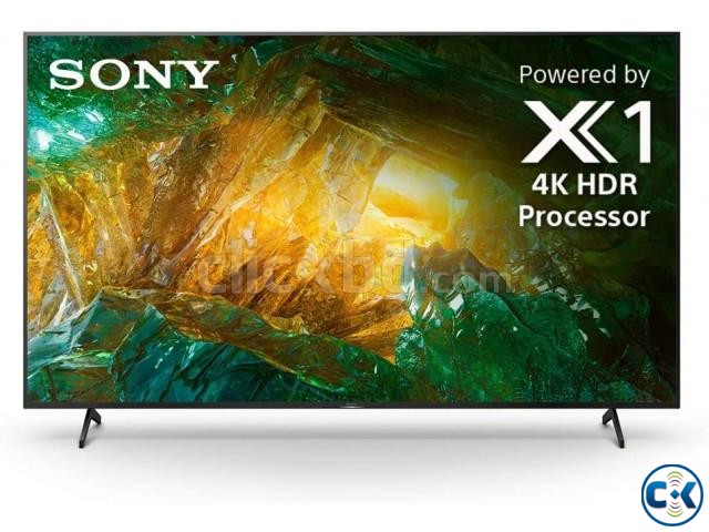 Sony Bravia 55 X8000H 4K Android Voice Control Television large image 0
