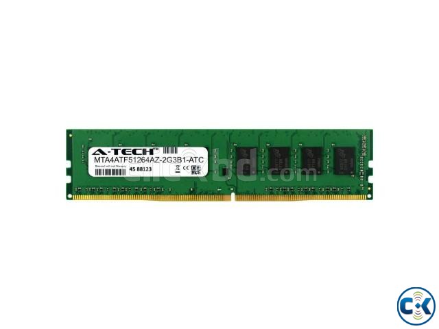 DDR-4 4GB Micron Desktop RAM 2666 MHz large image 0