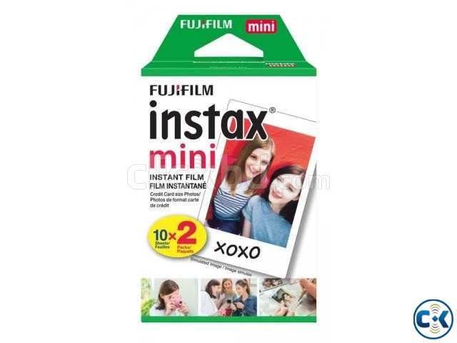 Fujifilm INSTAX MINI FILM 10 2 Packs 20 Sheets  large image 0
