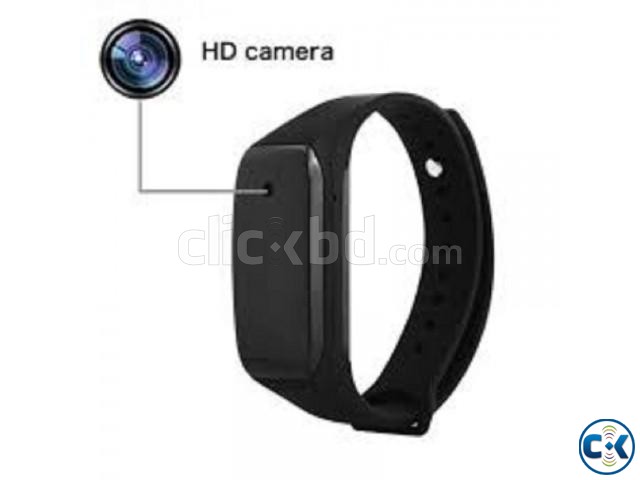 spy camera 1080P HD Audio Video Recorder wristband large image 0