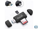 2 in 1 SD Card Reader USB 3.0 OTG Micro USB Type C Card Read