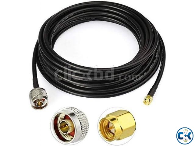 Antenna Extension cable Coaxial Cable - N Male to SMA Male large image 0