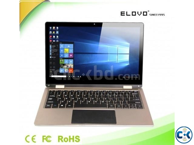ELOVO NB116T 11.6 360 degree rotating and Touch screen large image 1