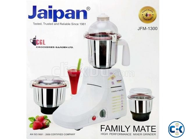 Jaipan Family Mate 850-Watts Mixer Grinder Blender 3 Jar large image 2