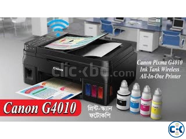 Canon Pixma G4010 All in One Wireless Ink Tank Printer large image 4