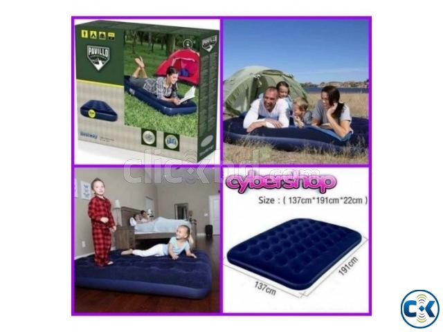 Bestway Double Air Bed With Electronic Pumper large image 1