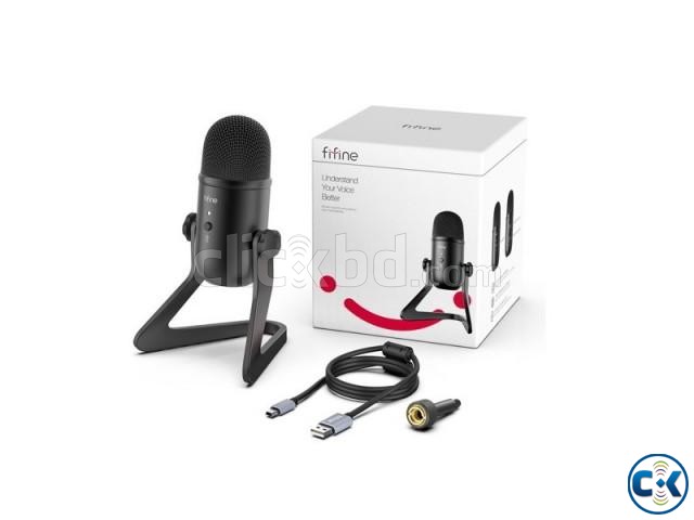 Fifine K678 Studio USB Microphone with a Live Monitoring large image 1