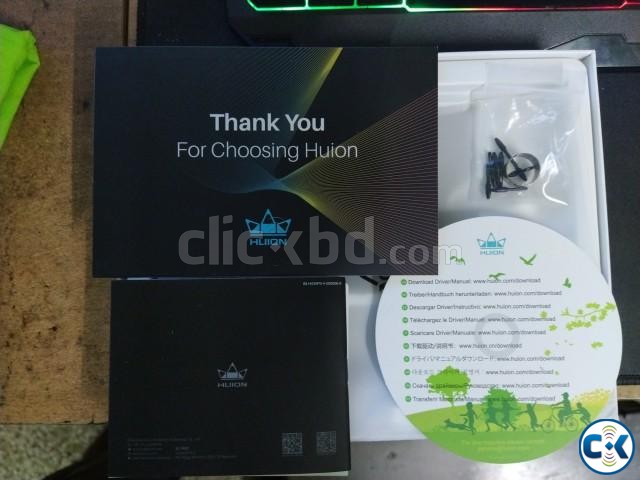 HUION Inspiroy H430P Graphic Tablet Almost New Full Box With | ClickBD large image 3