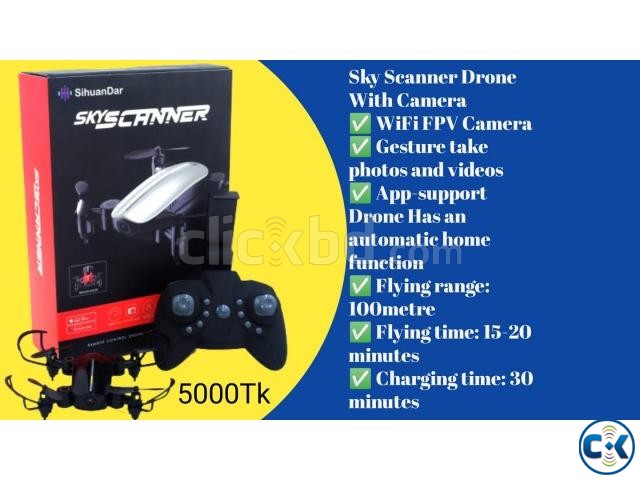 Offer Price 4000Tk Sky Scanner Drone With Camera | ClickBD large image 0