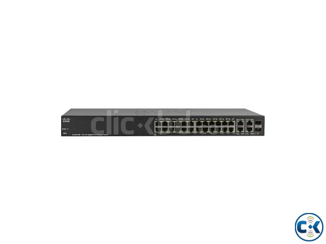 Cisco SF300-24 Managed 24-Port 10 100 Ethernet Switch large image 0