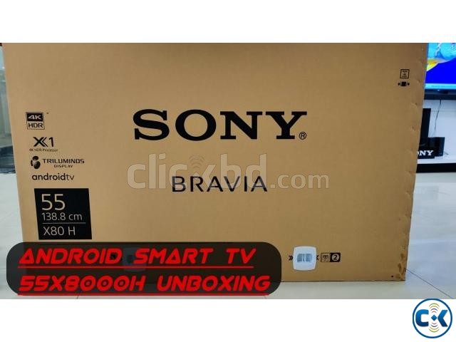 Sony Bravia 55 X8000H 4K HDR Android Voice Control TV large image 2