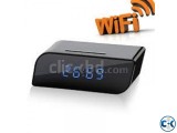 Clock Live Wifi IP Cam Video with Voice Recorder Spy Camera