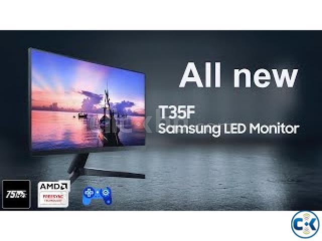 SAMSUNG LF22T350FHW 22 75Hz Full HD IPS LED Monitor large image 0