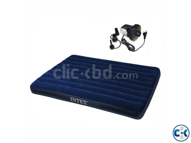 Intex Inflatable Air Bed Air Mattress Double Size Airbed large image 0
