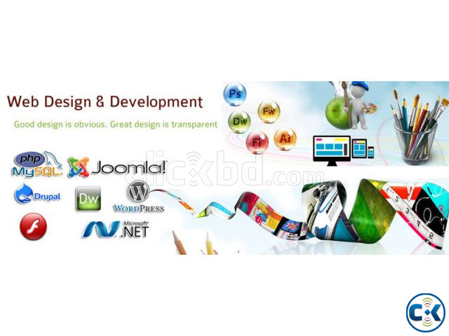 Web design bangla course | ClickBD large image 0