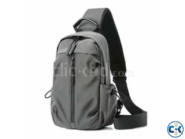 Waterproof One Shoulder Crossbody Travel Backpack Men Women large image 1
