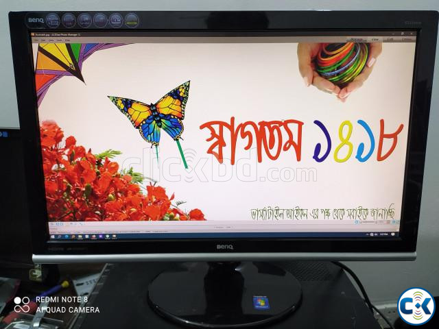 BenQ E2220HD - LCD monitor - Full HD | ClickBD large image 0