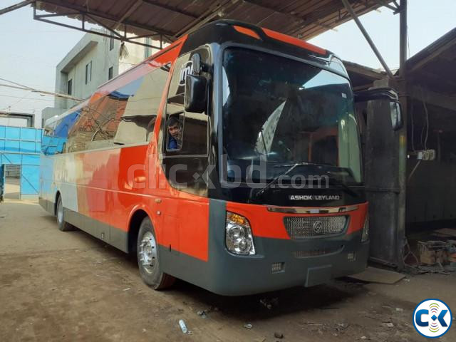 Ashok Leyalnd 52 Seat Ready AC Bus | ClickBD large image 0