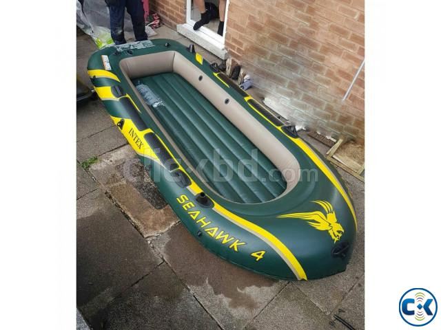 Seahawk 4 Inflatable Air Boat Inflatable Boat 4 Person  | ClickBD large image 0