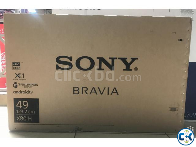 Sony Bravia 49 X8000H Series X1 4K HDR Smart Android TV large image 3