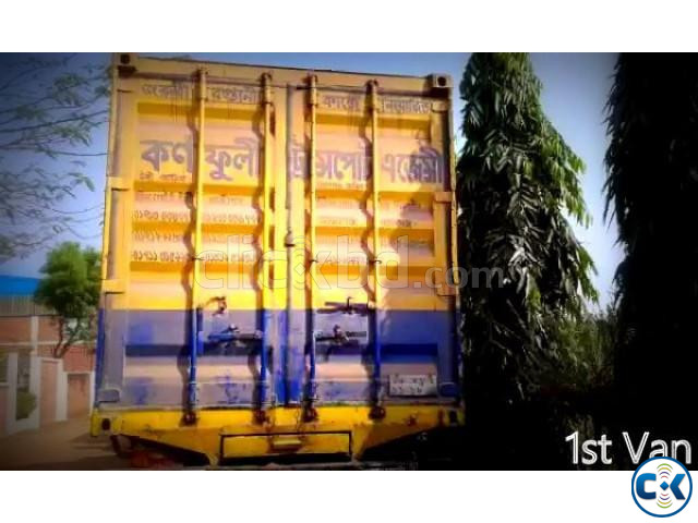 Ashok Leyland-1613 ৩টি চলমান Covered Van বিক্রয় large image 2